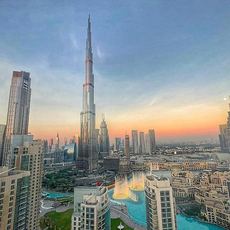 Prestige Living 2Br With Full Burj Khalifa And Fountain View By Auberge Dubaï Extérieur photo