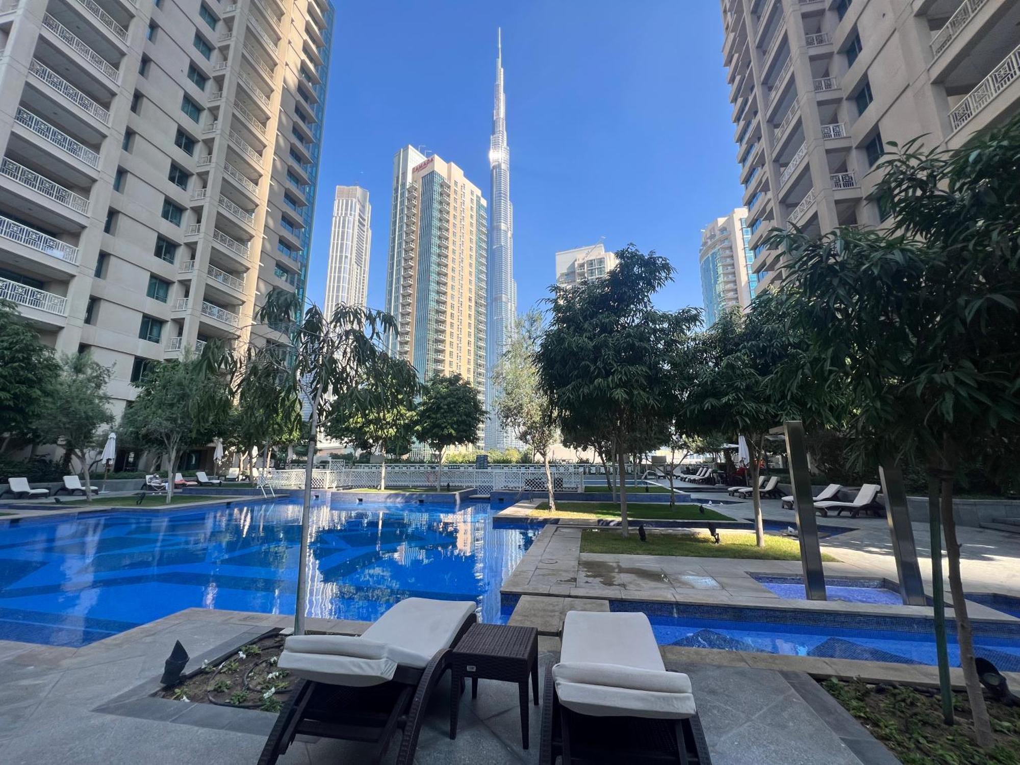 Prestige Living 2Br With Full Burj Khalifa And Fountain View By Auberge Dubaï Extérieur photo