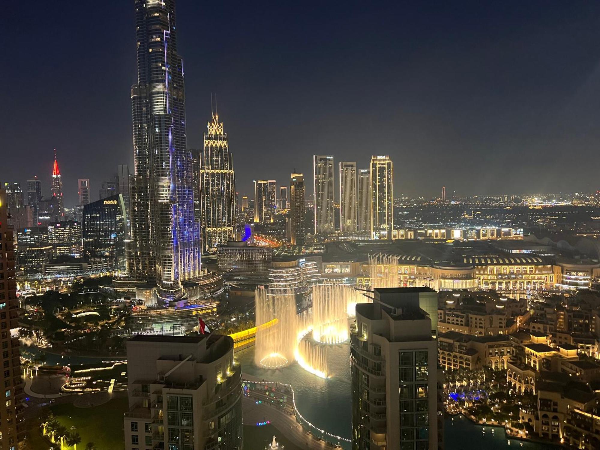 Prestige Living 2Br With Full Burj Khalifa And Fountain View By Auberge Dubaï Extérieur photo