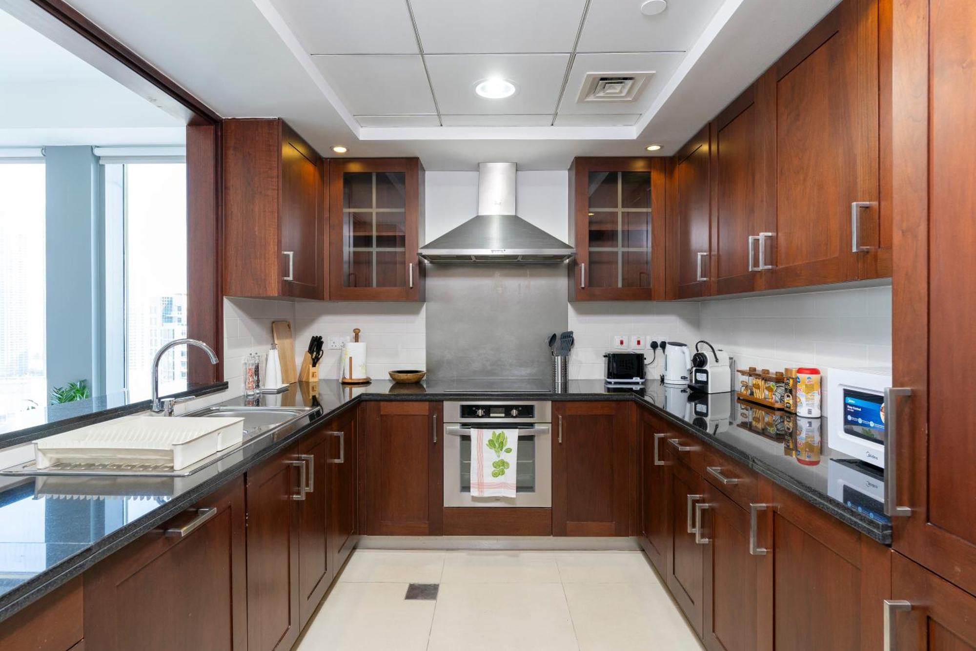 Prestige Living 2Br With Full Burj Khalifa And Fountain View By Auberge Dubaï Extérieur photo
